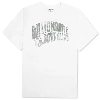 Billionaire Boys Club BBC Inked Arch SS Tee White