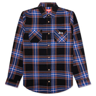 Ice Cream Ice Cream Big Drip LS Woven Plaid