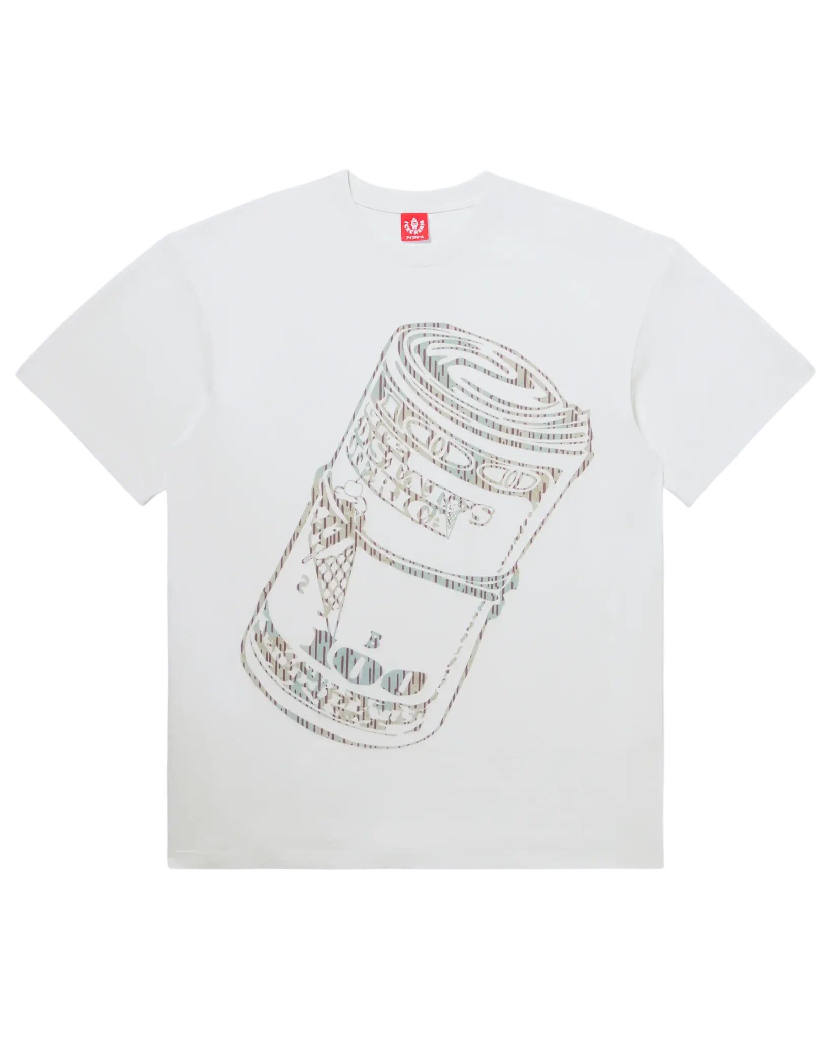 Tシャツ・カットソー LMC SOFT ICE CREAM TEE white 0LM45STS702WHT ice-cream-ice-cream-stash-ss-