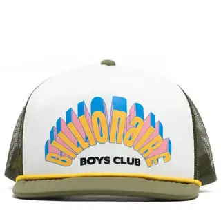 Billionaire Boys Club BBC SP25 Trucker Hat Loden Green