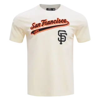Pro Standard PS SF Giants Script Tail SJ Tee Eggshell