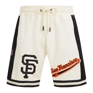 Pro Standard PS SF Giants Script Tail DK 2.0 Short Eggshell/Blk