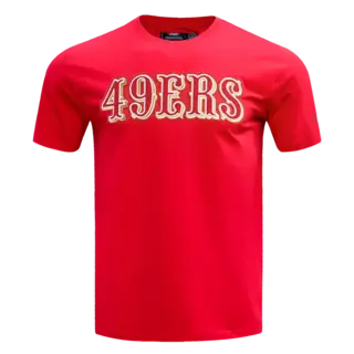 Pro Standard PS SF 49ers Classic Chenille SJ Tee Red
