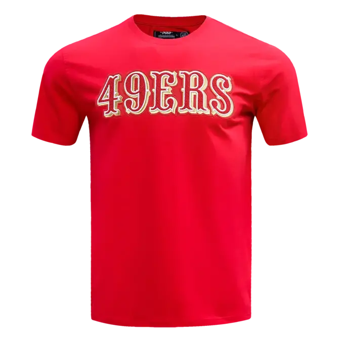 Pro Standard PS SF 49ers Classic Chenille SJ Tee Red