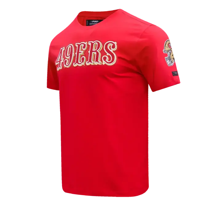 Pro Standard PS SF 49ers Classic Chenille SJ Tee Red