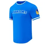 Pro Standard PS GS Warriors Classic Chenille DK Tee Royal Blue