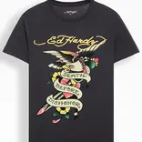 Ed Hardy Ed Hardy DBD Eagle Tee Charcoal