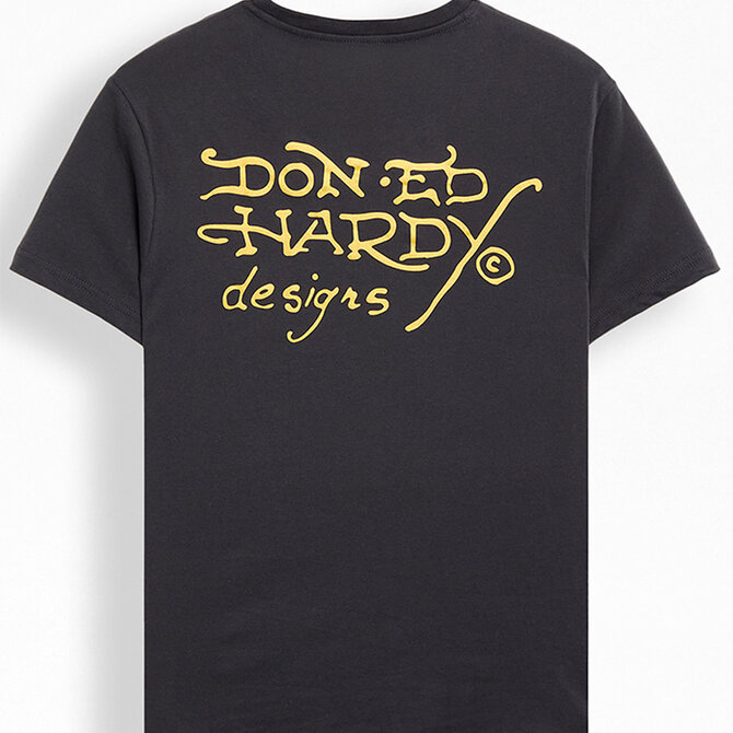 Ed Hardy Ed Hardy DBD Eagle Tee Charcoal