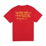 Ed Hardy Ed Hardy Tiger Skull Tee Red
