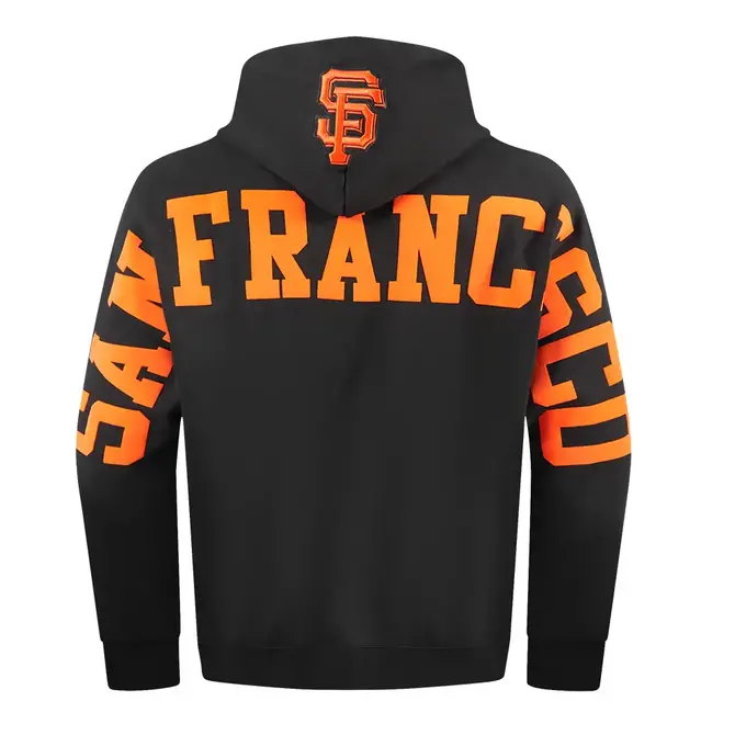 Pro Standard PS SF Giants Wingspan Drop Shoulder FLC Hoodie Black
