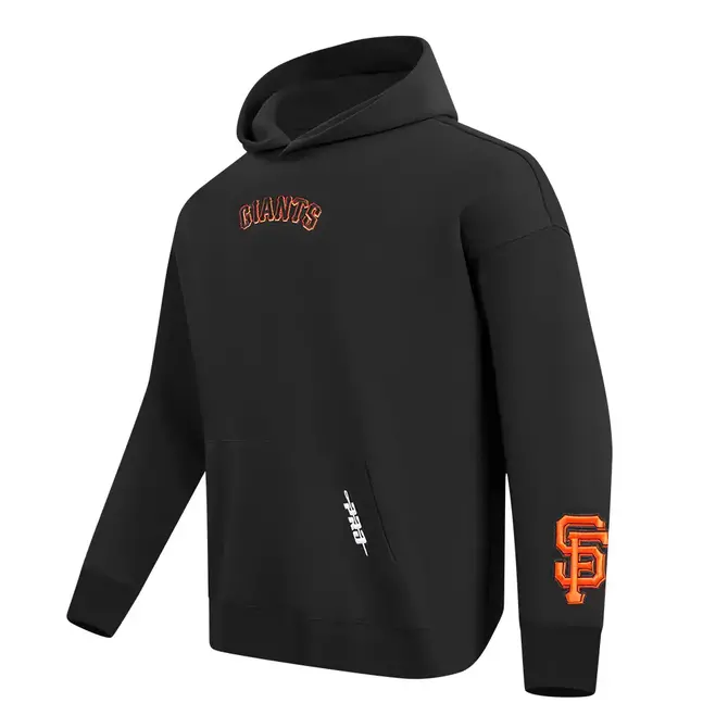 Pro Standard PS SF Giants Wingspan Drop Shoulder FLC Hoodie Black