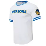 Pro Standard PS GS Warriors Classic Chenille DK Tee White