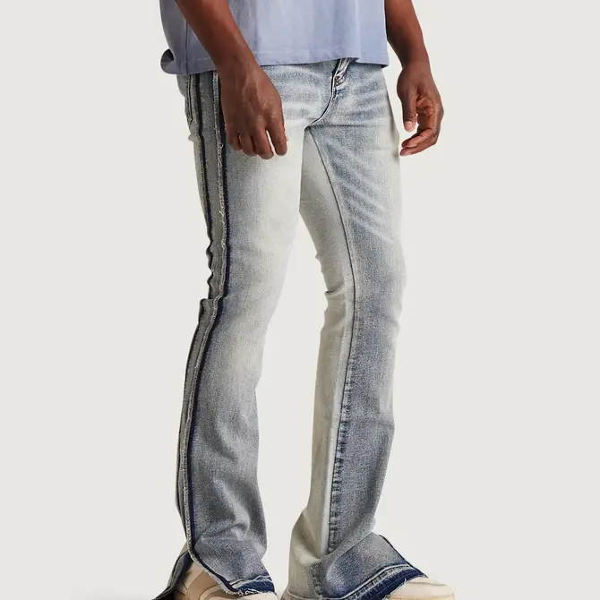 Embellish Embellish Jagger Flare Denim Light Bleach