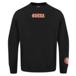 Pro Standard PS 49ers Wingspan Crewneck Sweater Black