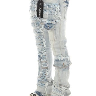 Stylo Stylo Lt Blue JKT Stacked Flare