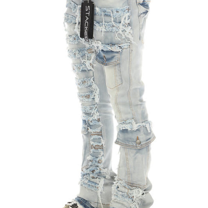 Stylo Stylo Lt Blue JKT Stacked Flare