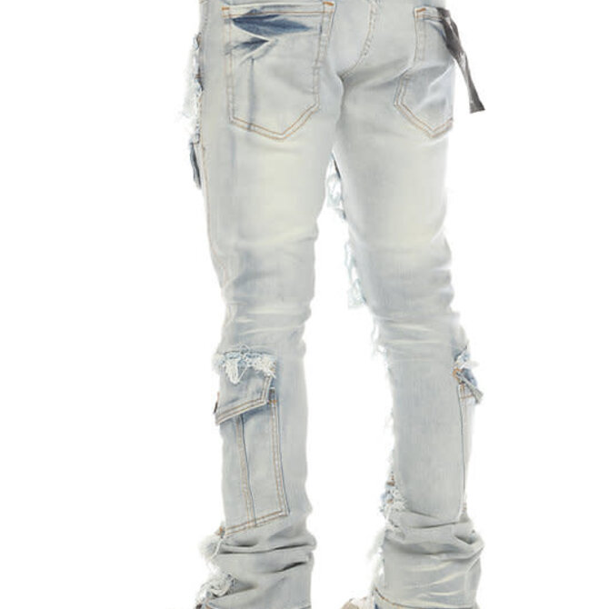 Stylo Stylo Lt Blue JKT Stacked Flare
