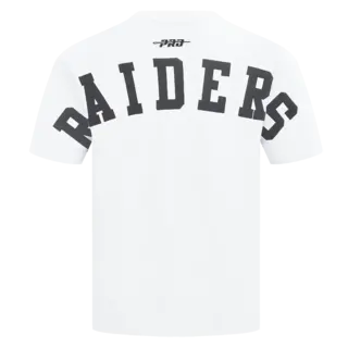 Pro Standard PS LV Raiders Wingspan Drop Shoulder Tee White Pro Standard PS LV Raiders Wingspan Drop Shoulder Tee White