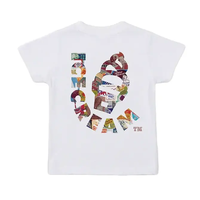 Ice Cream Ice Cream Kids Collage SS Tee White