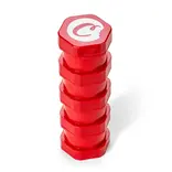 Cookies Cookies Medium Stackable Storage Jar Red