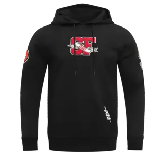Pro Standard PS SF 49ers Team Pennats Rib Flc Hoodie Blk/Red/Blk Pro Standard PS SF 49ers Team Pennats Rib Flc Hoodie Blk/Red/Blk