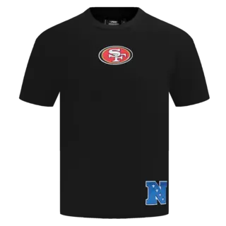 Pro Standard PS SF 49ers Wingspan CJ Drop Shoulder Tee Black Pro Standard PS SF 49ers Wingspan CJ Drop Shoulder Tee Black