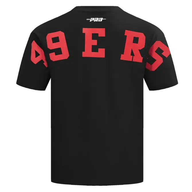 Pro Standard PS SF 49ers Wingspan CJ Drop Shoulder Tee Black