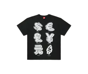 Ice Cream Currency SS Tee Black - FRESH.
