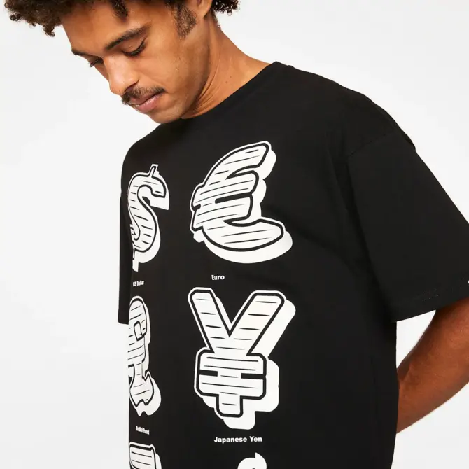 Ice Cream Ice Cream Currency SS Tee Black