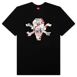 Ice Cream Ice Cream Origami SS Tee Black