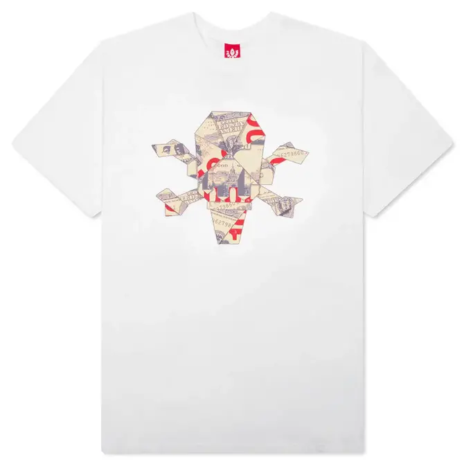 Ice Cream Ice Cream Origami SS Tee White