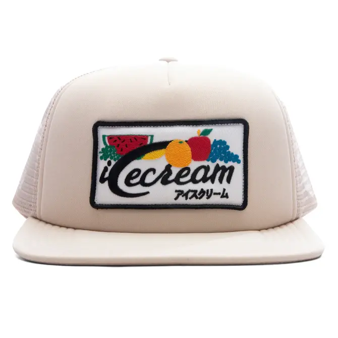 Ice Cream Ice Cream Squeeze Trucker Hat White
