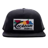 Ice Cream Ice Cream Squeeze Trucker Hat Black