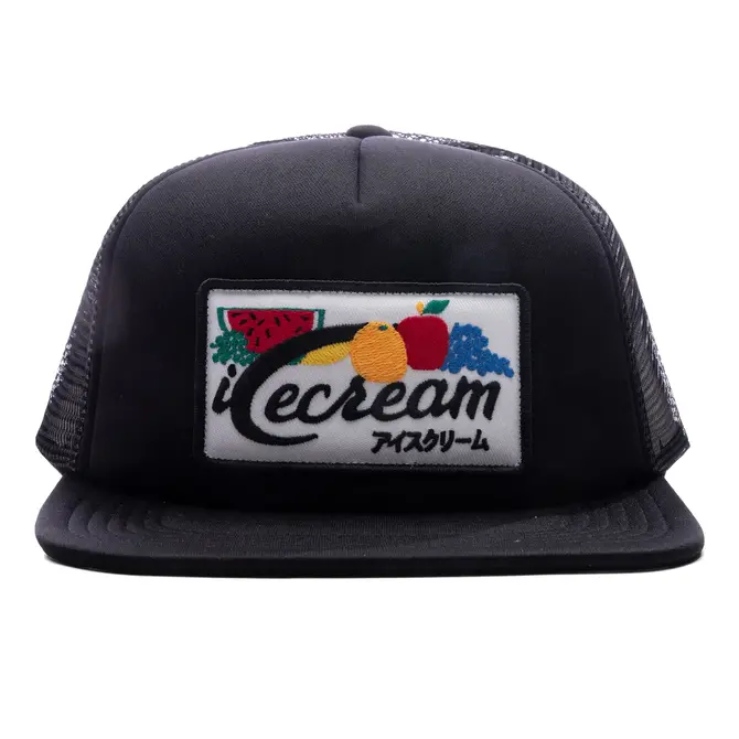Ice Cream Ice Cream Squeeze Trucker Hat Black