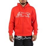 Ice Cream Ice Cream Scanner Hoodie Fiery Red