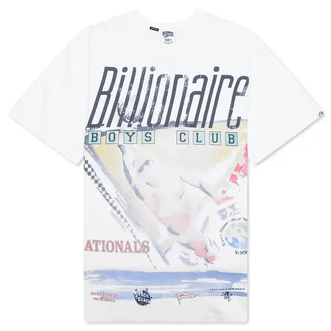 Billionaire Boys Club BBC Sighting SS Knit (O/S) White