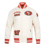 Pro Standard PS SF 49ers Satin Jacket Sublimated Eggshell