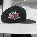 FRESH FRESH The Bay Snapback Hat Black/Bred