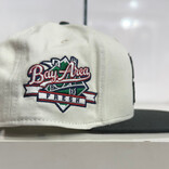 FRESH FRESH The Bay Snapback Hat Cream/Black