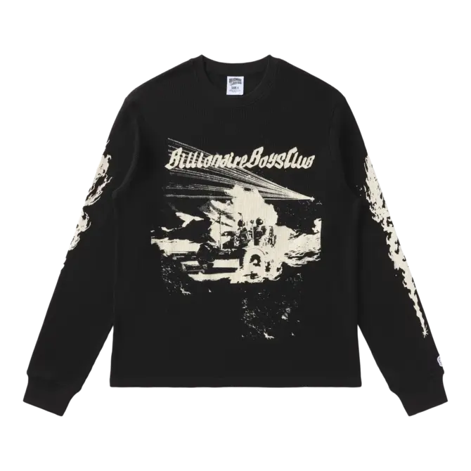 Billionaire Boys Club BBC I Need Space LS Knit Black