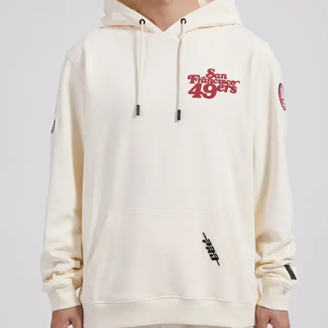 Pro Standard PS SF 49ers Souvenir FLC Hoodie Eggshell