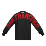 Pro Standard PS SF 49ers Wingspan Drp Shoulder LS Black