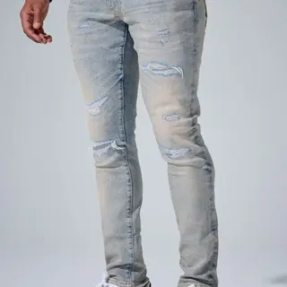 Jordan Craig Jordan Craig JS5220R Alexander Slim Fit Denim Cream