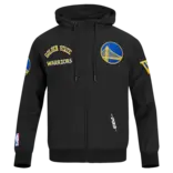 Pro Standard PS GS Warriors Classic Wind Suit Woven FZHoodie Black