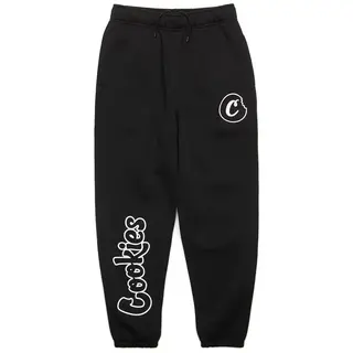 Cookies Cookies Original Mint Outline Sweatpants Black/White