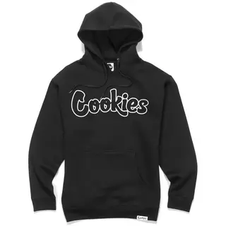 Cookies Cookies Original Mint Outline Hoodie Blk/White