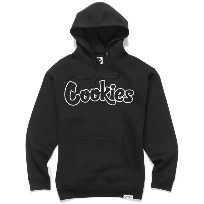 Cookies Cookies Original Mint Outline Hoodie Blk/White