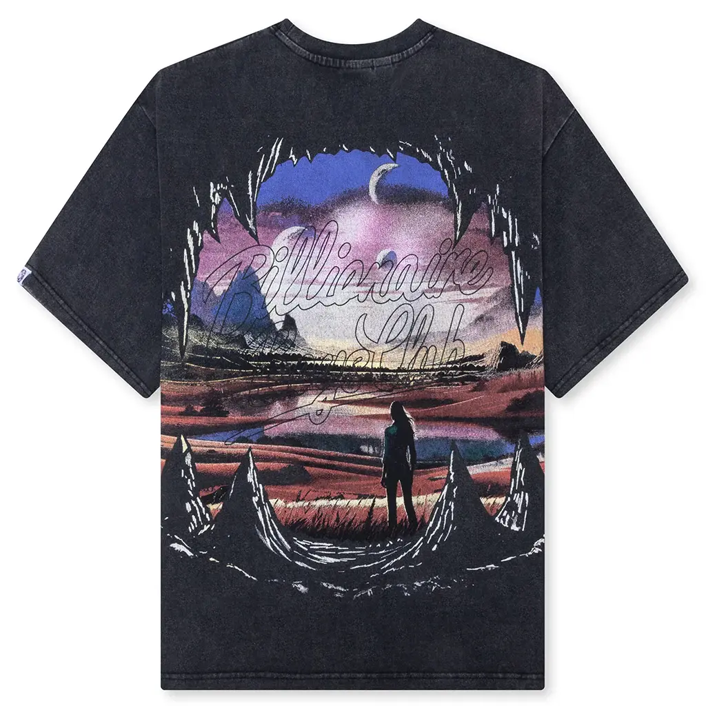 BBC Abyss SS Knit (Boxy Fit) Black - FRESH.