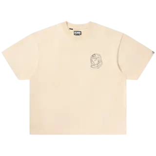 Billionaire Boys Club BBC Faded Helmet SS Knit Ecru