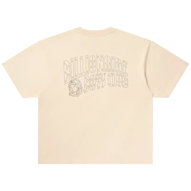 Billionaire Boys Club BBC Faded Helmet SS Knit Ecru